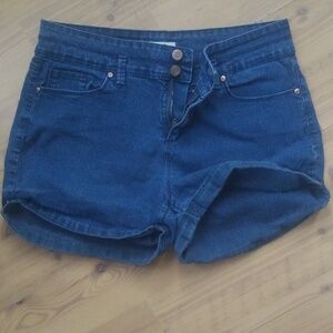 LEI Dark Blue Lei Jean Shorts for Women Size 11